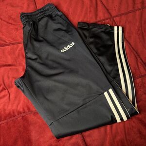 Adidas adibreak Navy  Half break Away Snap Track Pants Side Stripe Men's Medium